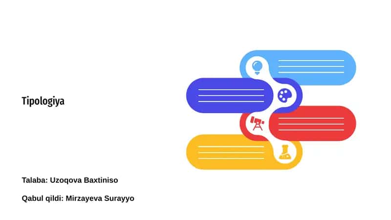 Tipologiya 1