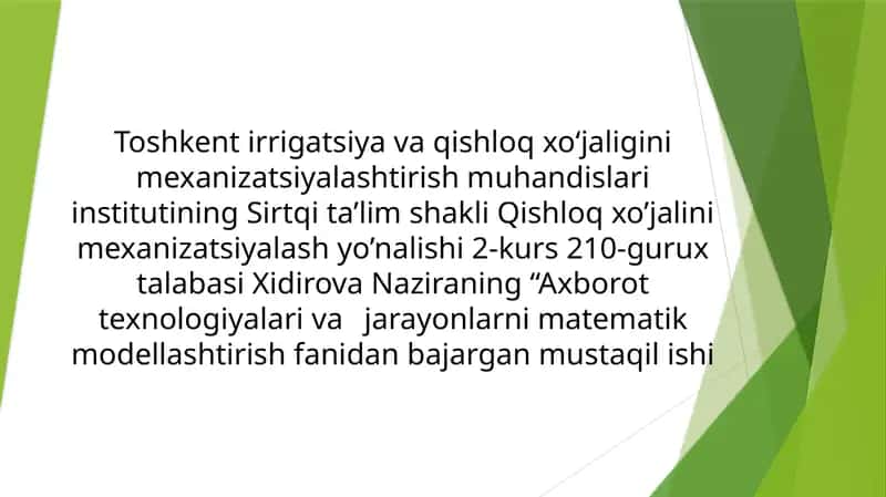 Axborot texnologiyalari va jismoniytarbiya 1