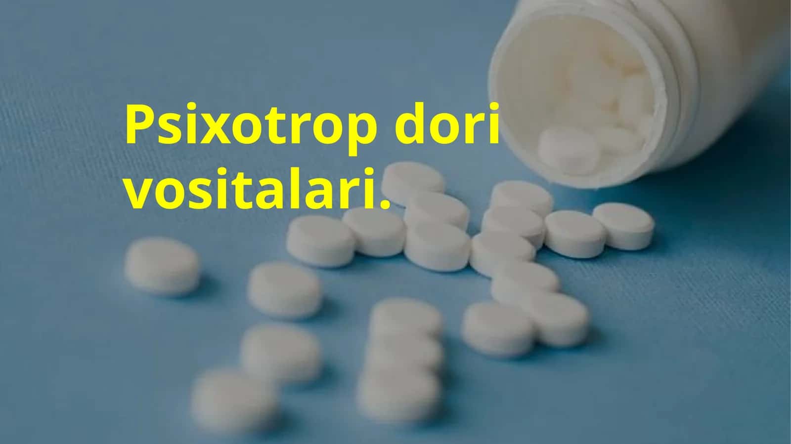 Psixotrop dori vositalari 1