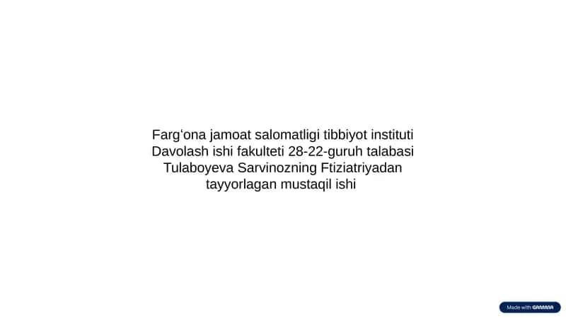 Tuberkulyoz klinik shakllari 1