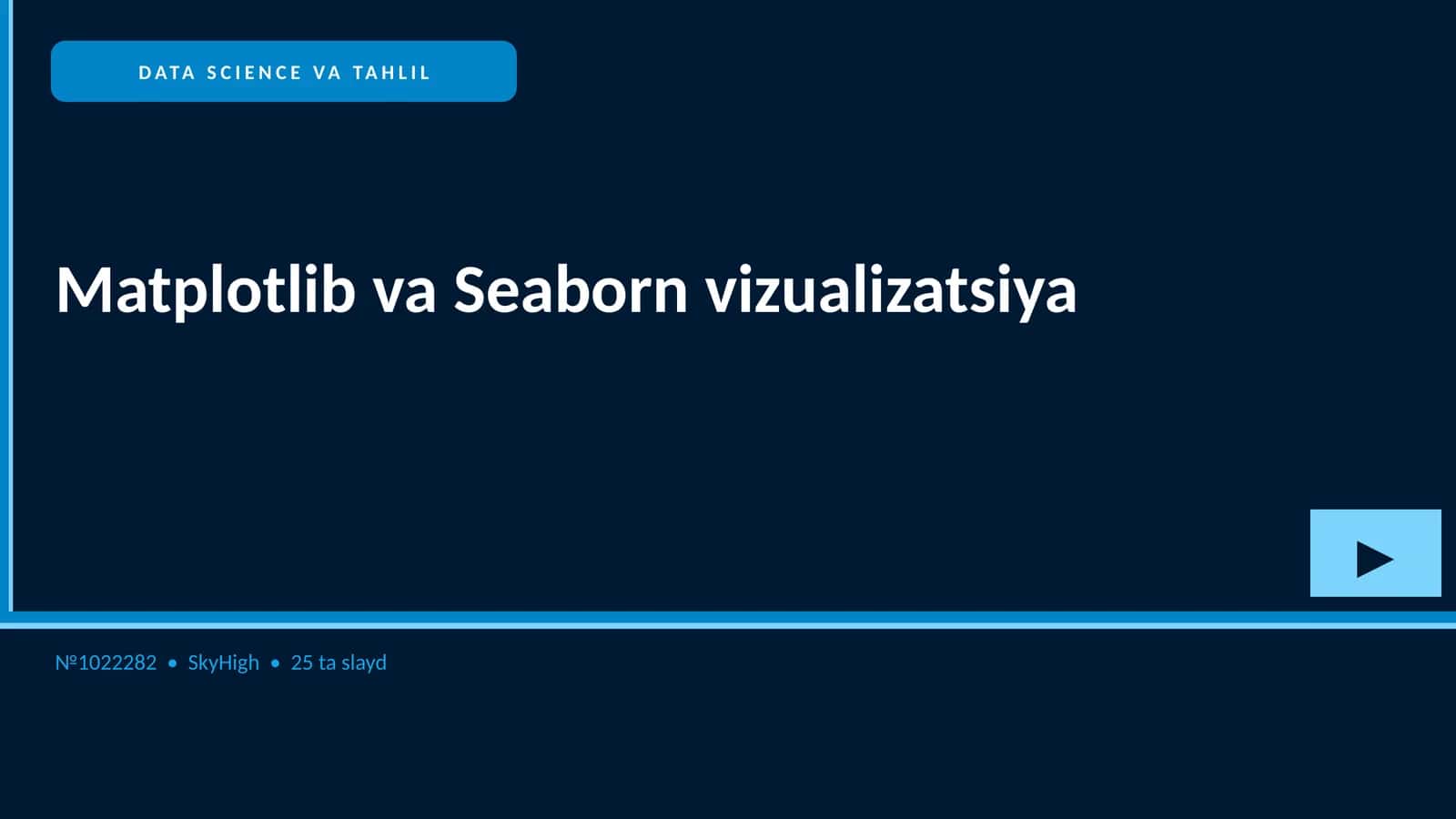 DATA SCIENCE VA TAHLIL 1