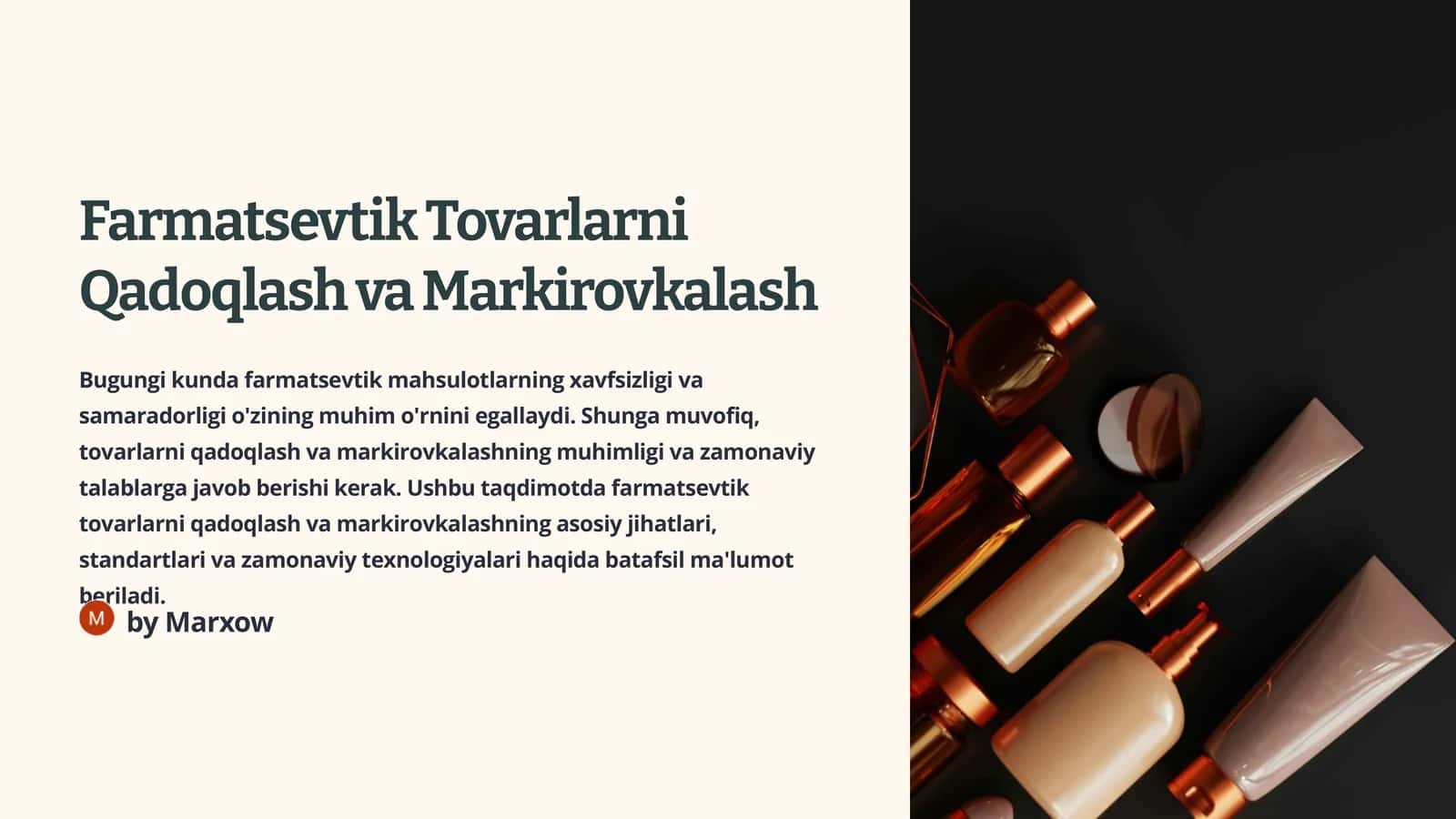 Farmatsevtik Mahsulotlarni Qadoqlash: Maqsad va Ahamiyat 1