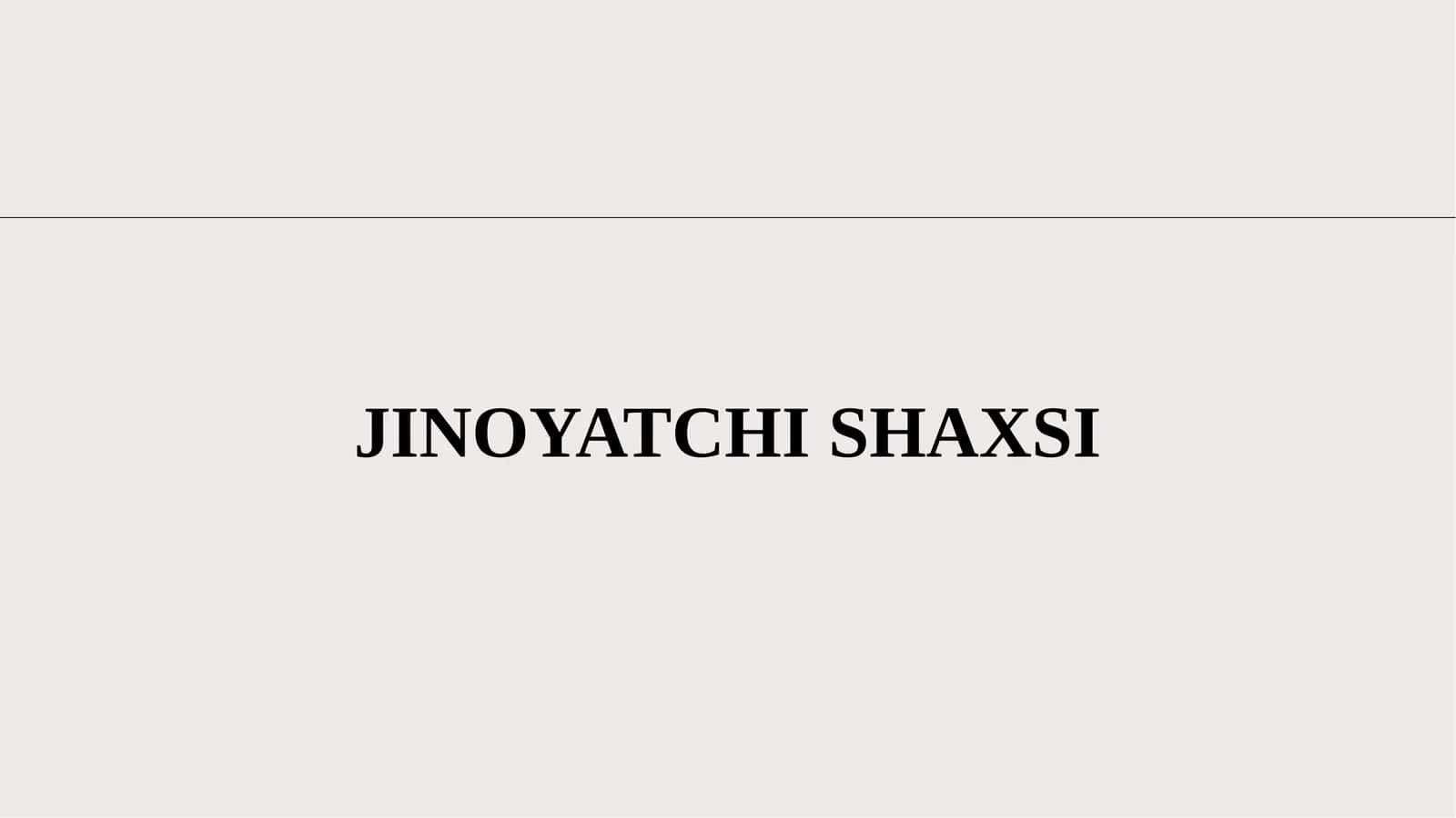 Jinoyatchi shaxsi 1