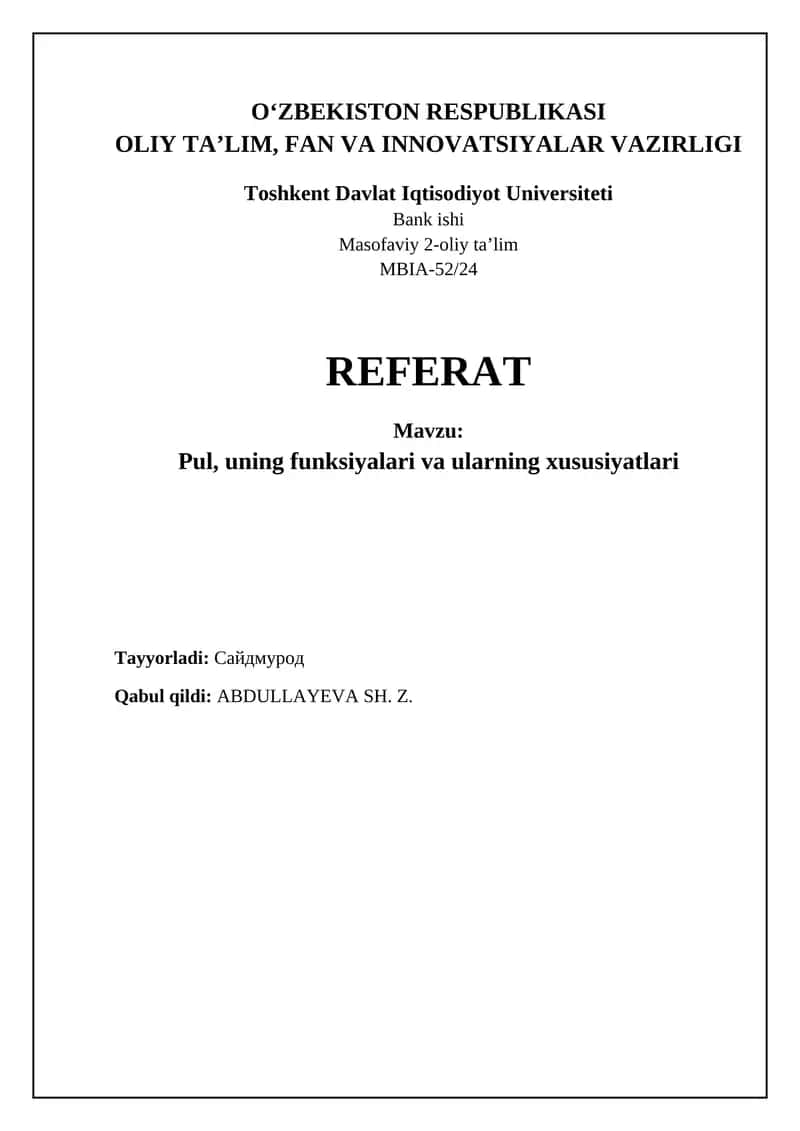 Qonning tarkibi va xususiyatlari 1
