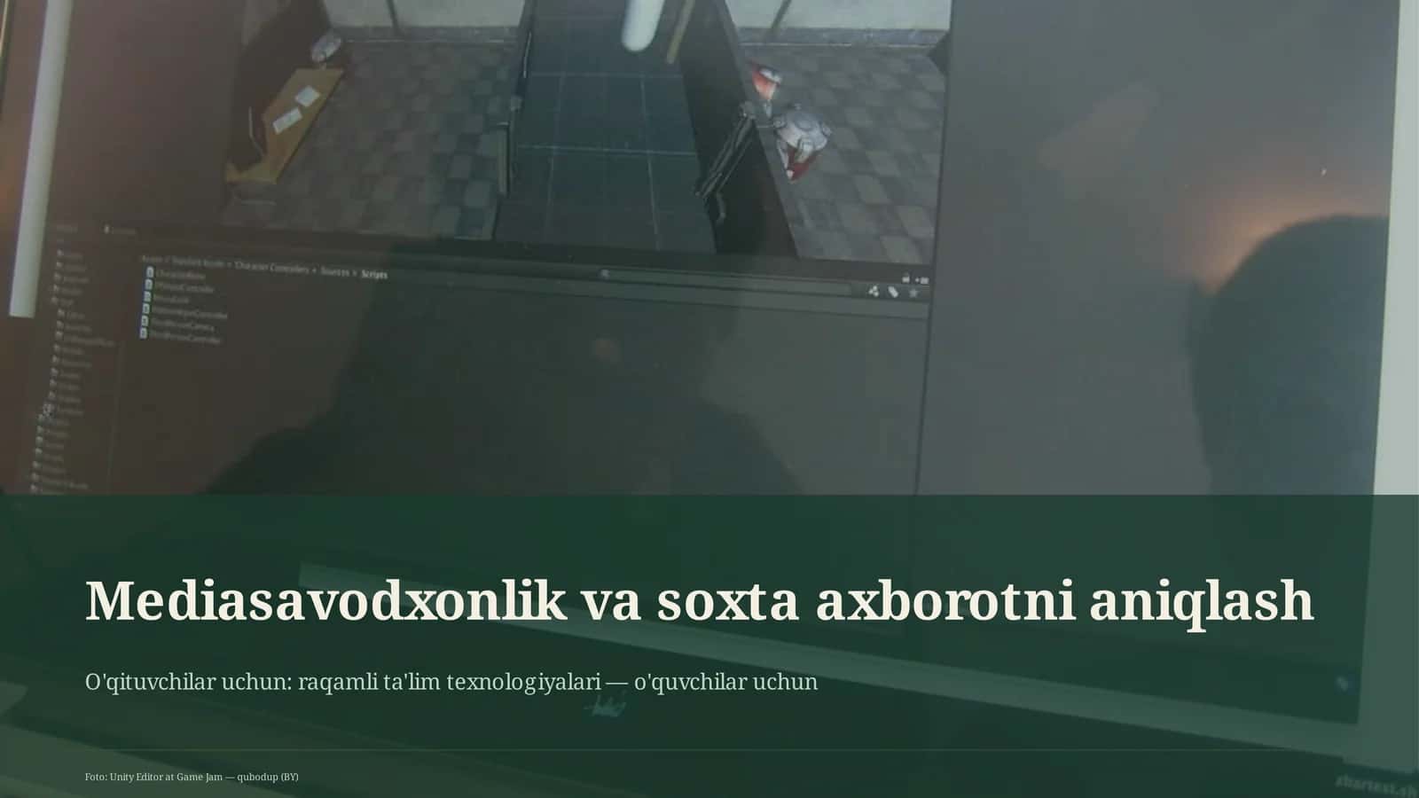 Mediasavodxonlik va soxta axborotni aniqlash 1