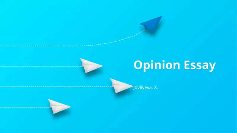 Opinion Essay 1