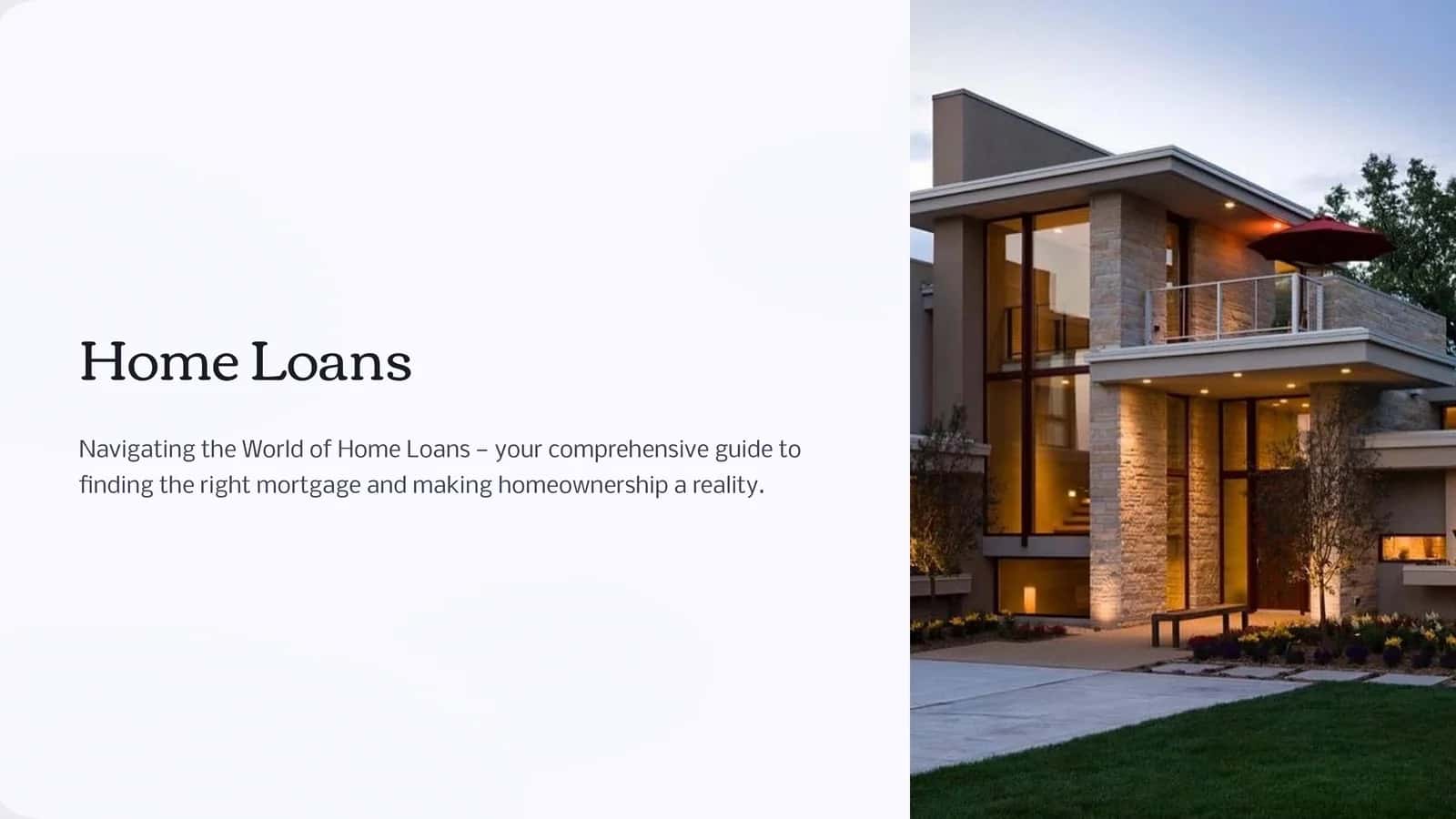 Home Loans 1