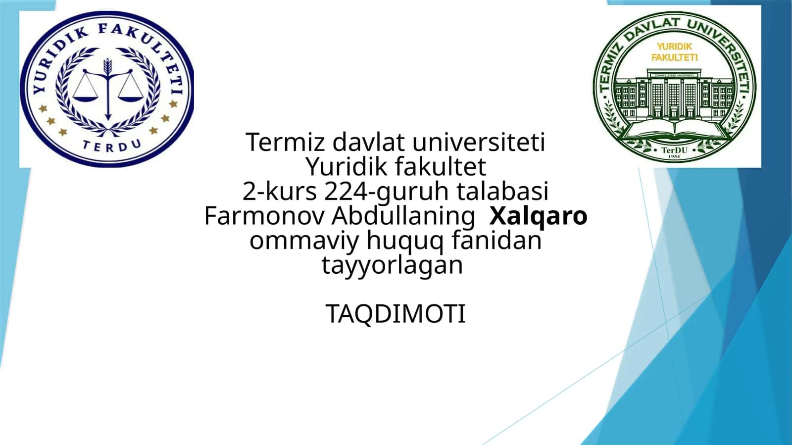 Diplomatik huquq tushunchasi 1