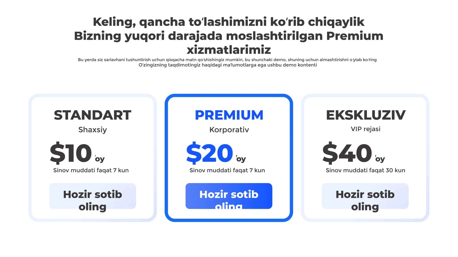 Zamonaviy Ko'p Bosqichli Narx Siyosati va Savdo Strategiyasi Taqdimoti (11 Slayd) 1