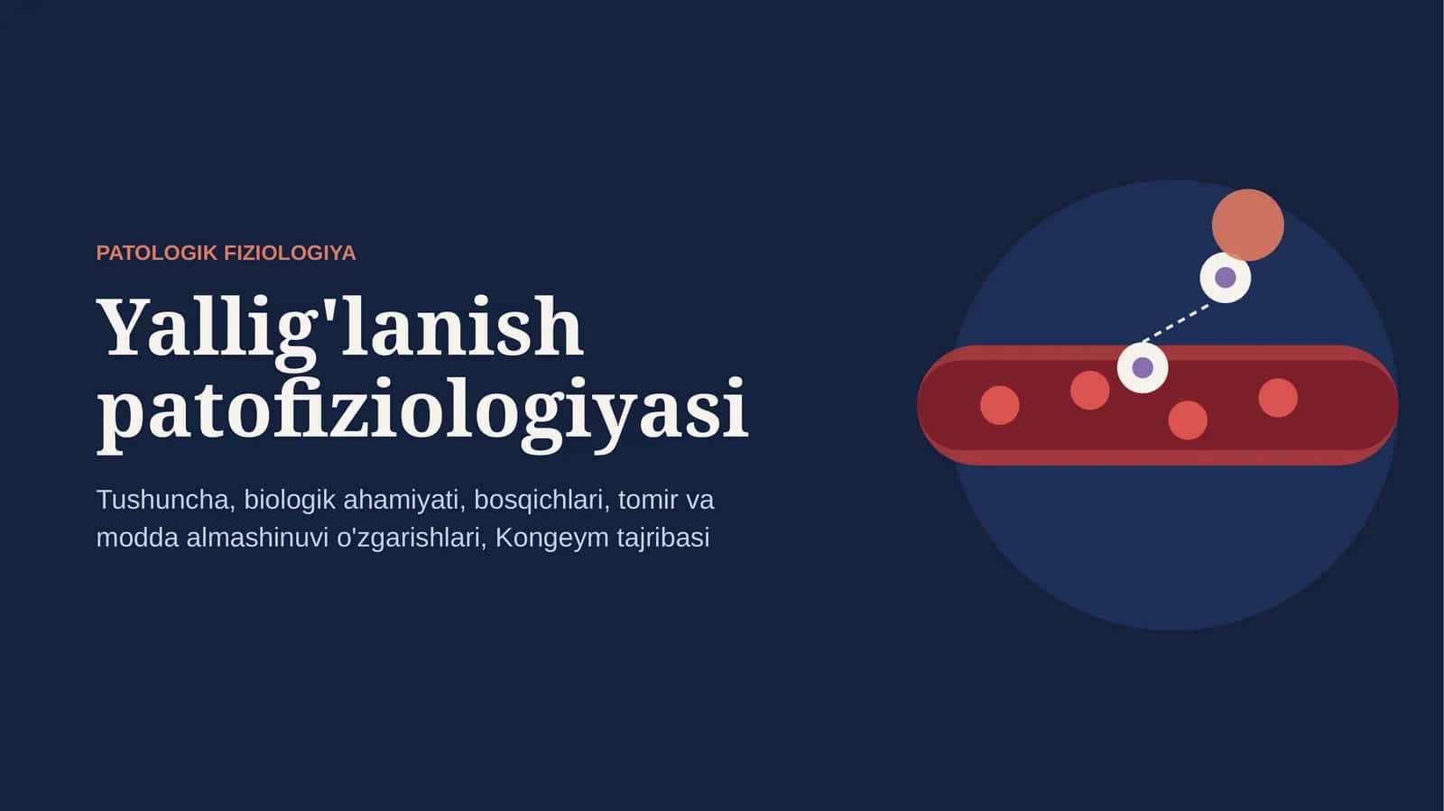 Yallig‘lanish patofiziologiyasi 1