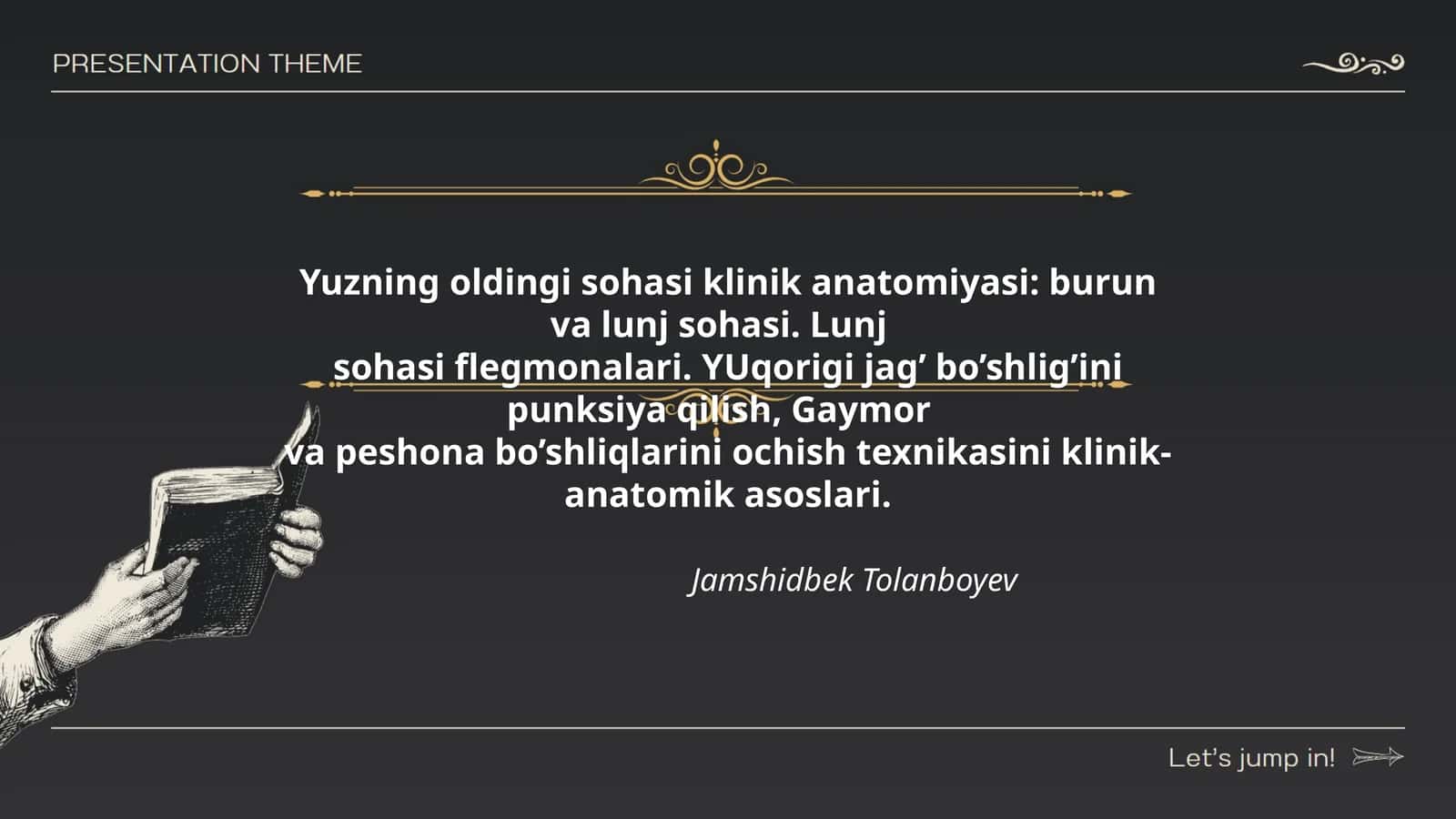 Yuzning oldingi sohasi klinik anatomiyasi: burun va lunj sohasi. Lunjsohasi flegmonalari 1