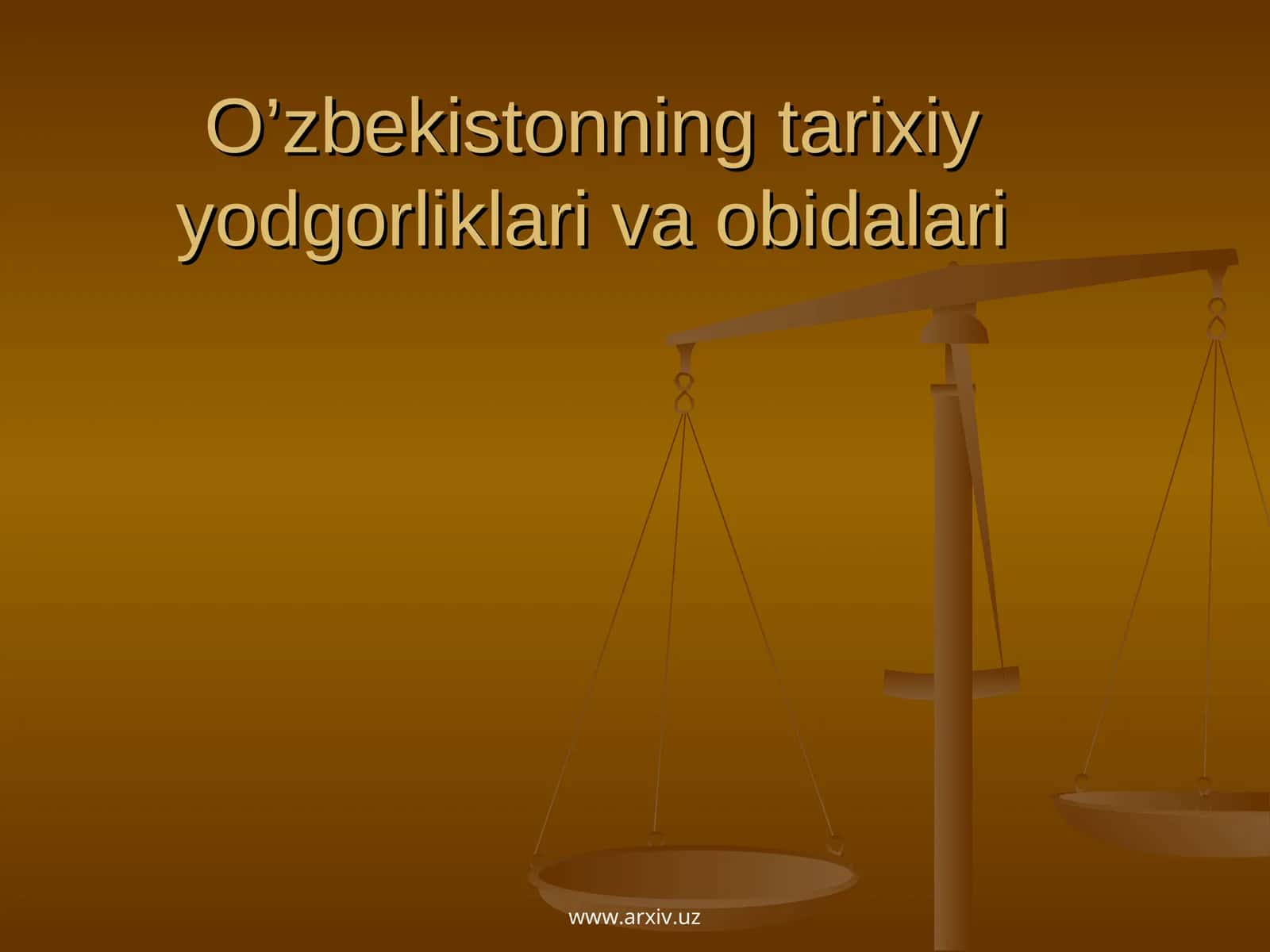 Xiva yodgorliklari 1