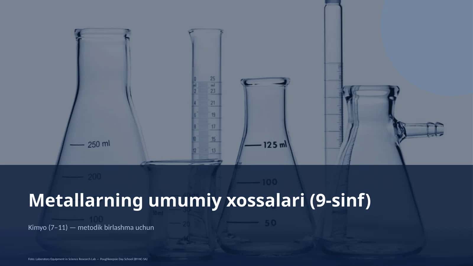 Metallarning umumiy xossalari (9-sinf) 1