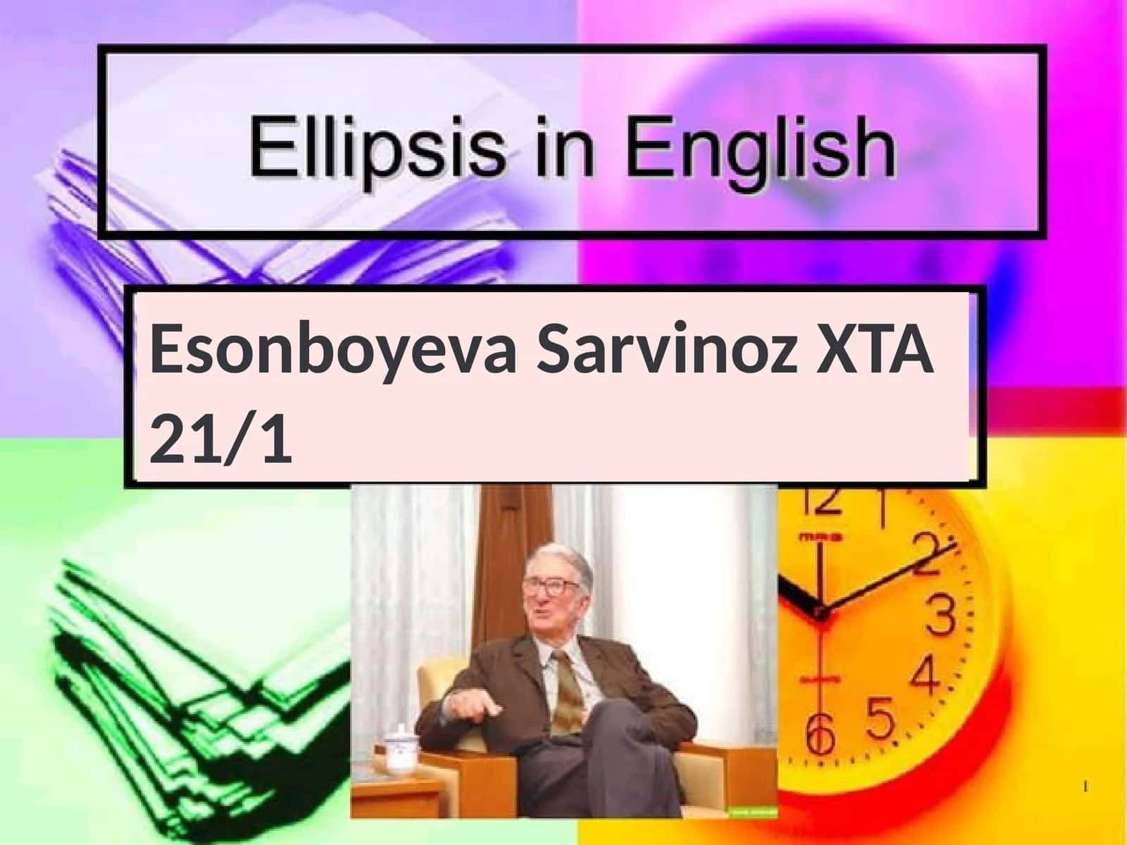 Types of Ellipsis 1