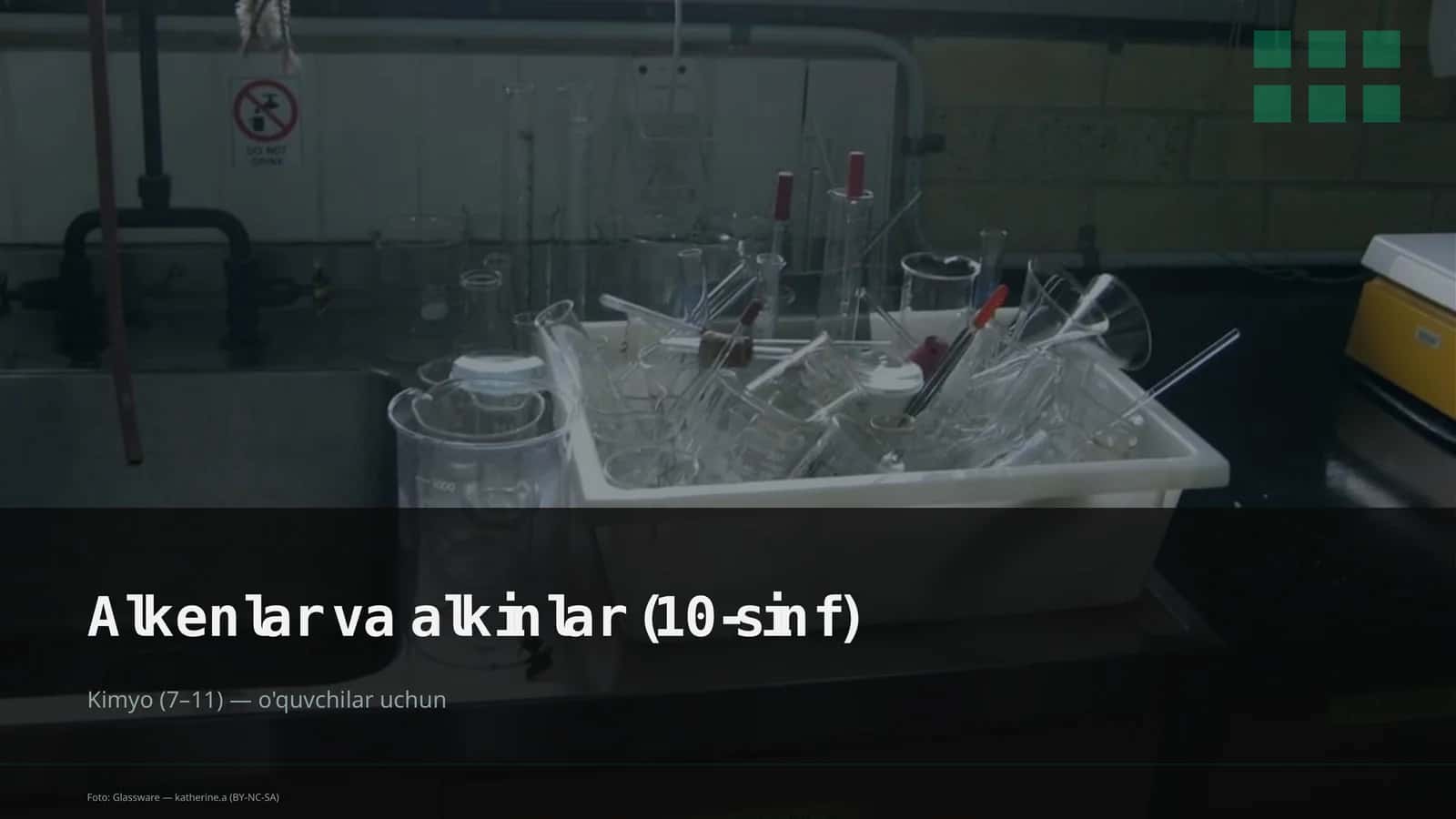 Alkenlar va alkinlar (10-sinf) 1