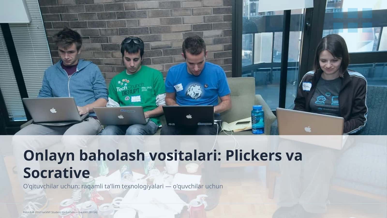 Onlayn baholash vositalari: Plickers va Socrative 1
