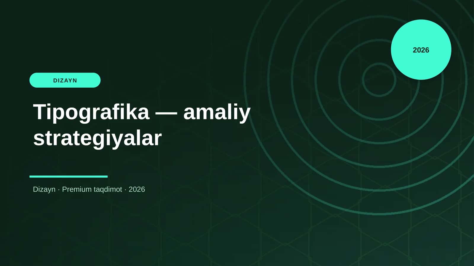 Tipografika — amaliy strategiyalar 1