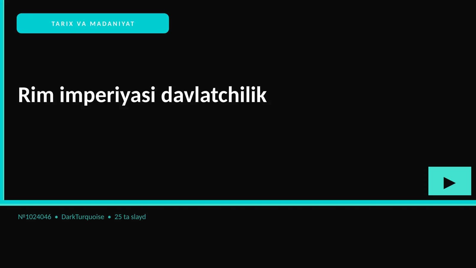 Rim imperiyasi davlatchilik 1