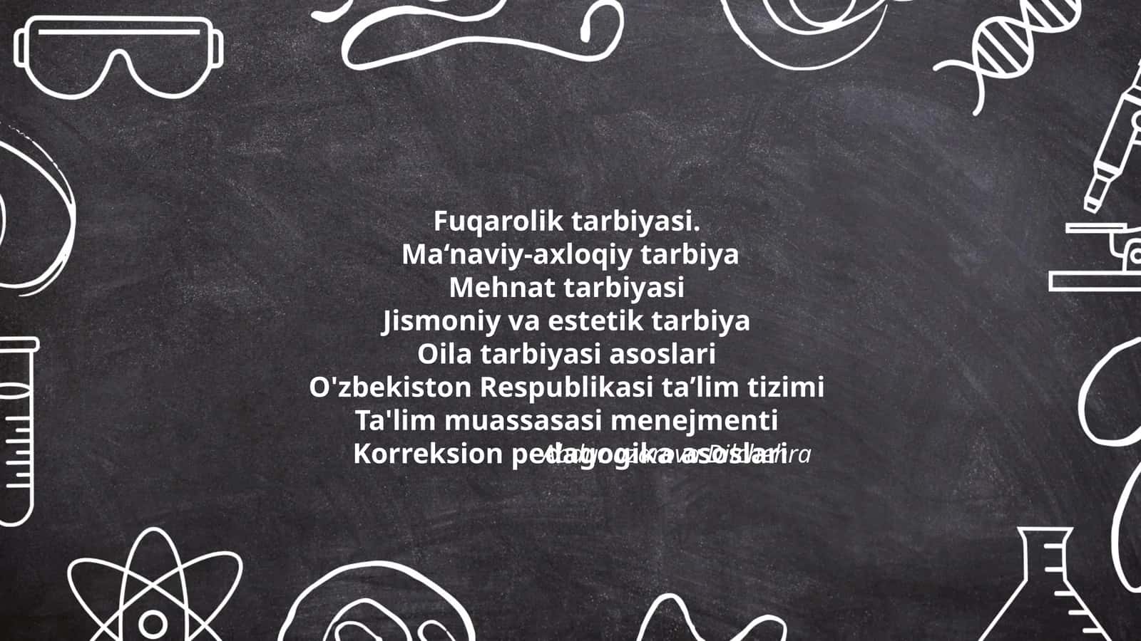 Fuqarolik tarbiyasi 1