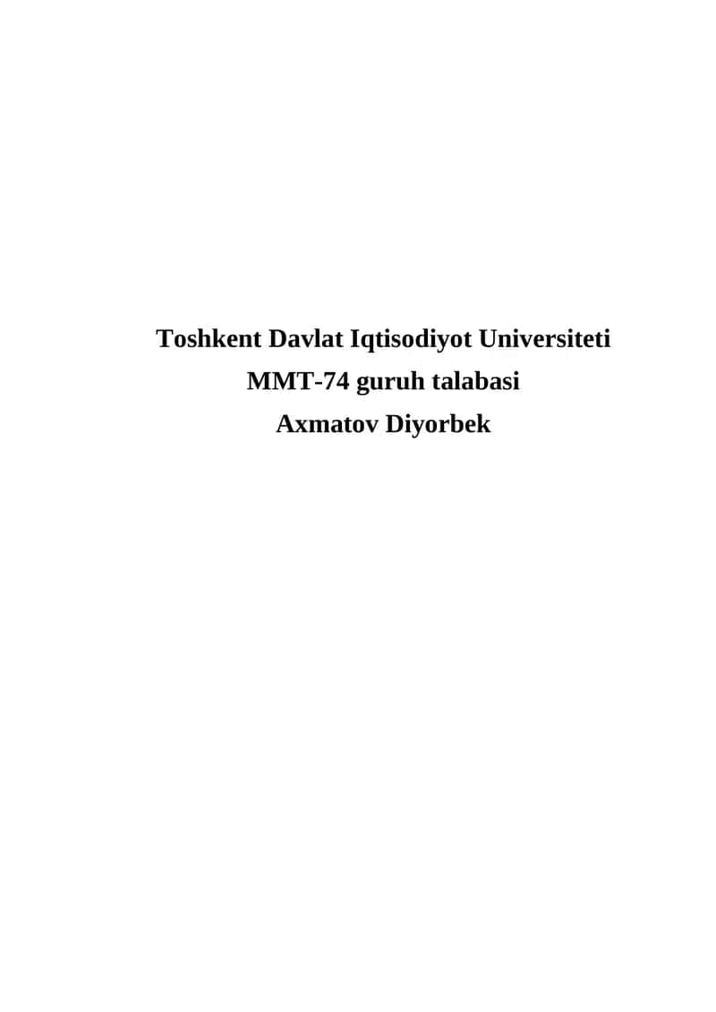 Daromadni ko'tarish 1