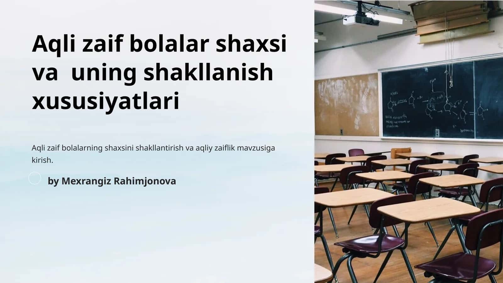 Aqlizaifbolalarshaxsi vauningshakllanish xususiyatlari 1
