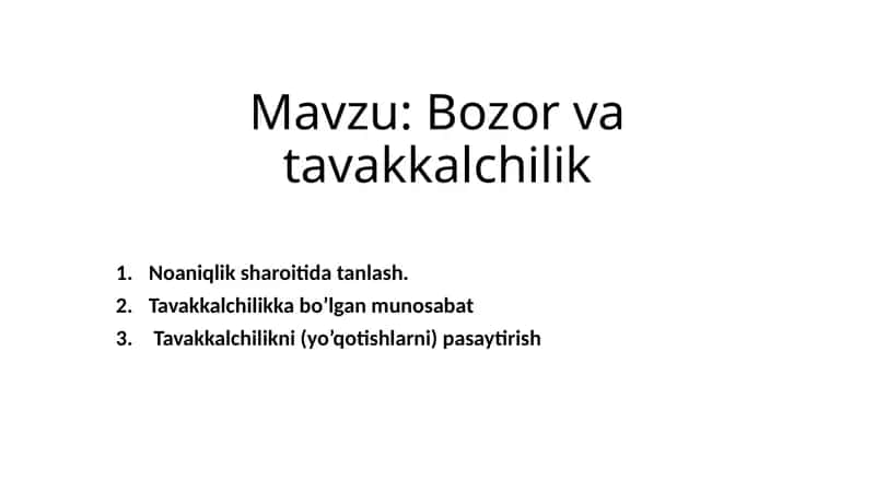 Mikroiqtisodiyot Darslik 1