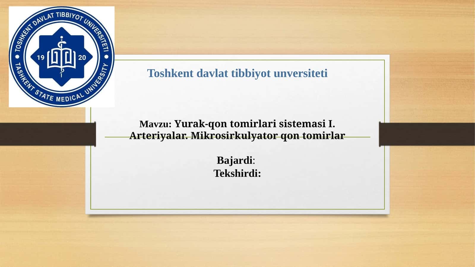 Yurak-qontomirlari sistemasI 1