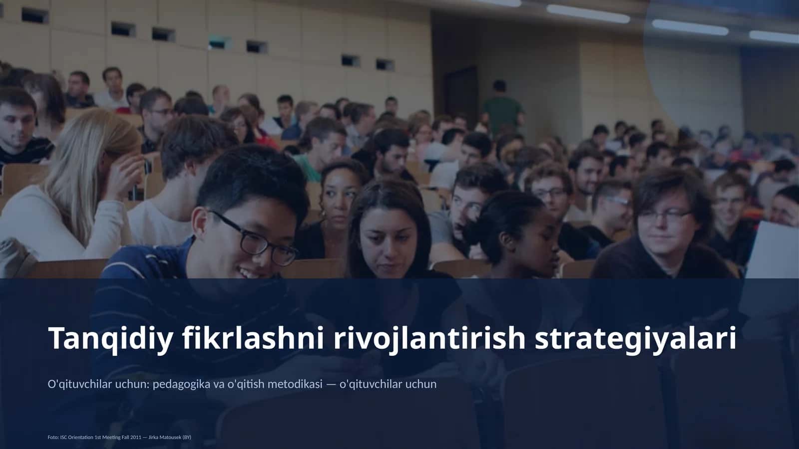 Tanqidiy fikrlashni rivojlantirish strategiyalari 1