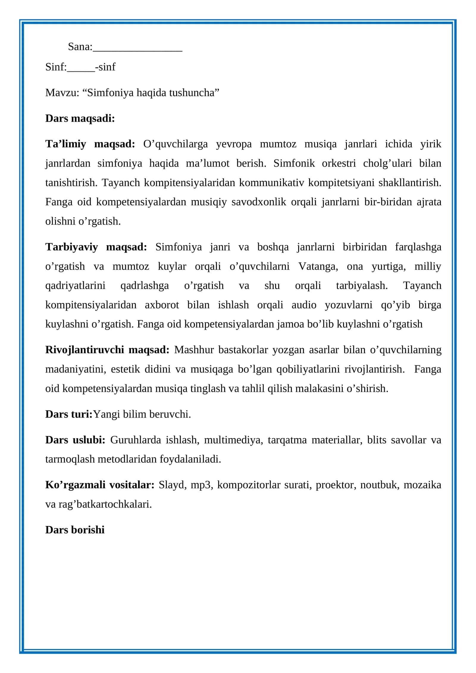 Simfoniya haqida tushuncha 1