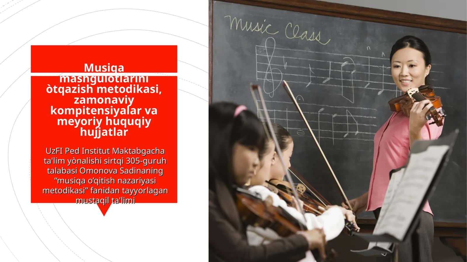 Musiqa mashğulotlari 1
