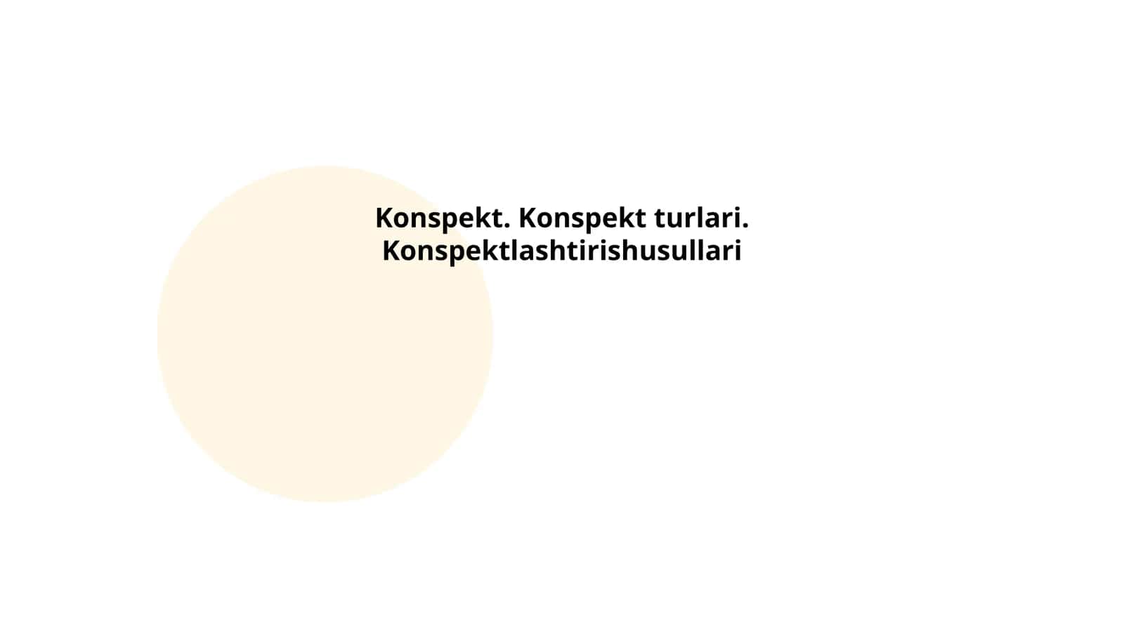 Konspekt 1