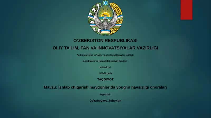 Yong'in xavfsizligi choralari 1