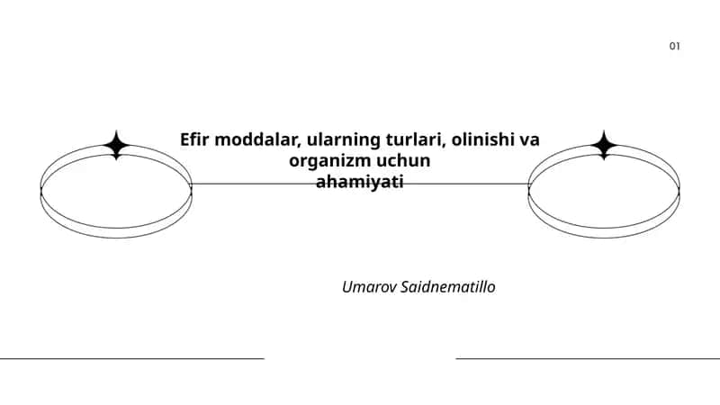 Efir moddalar haqida umumiy tushuncha 1