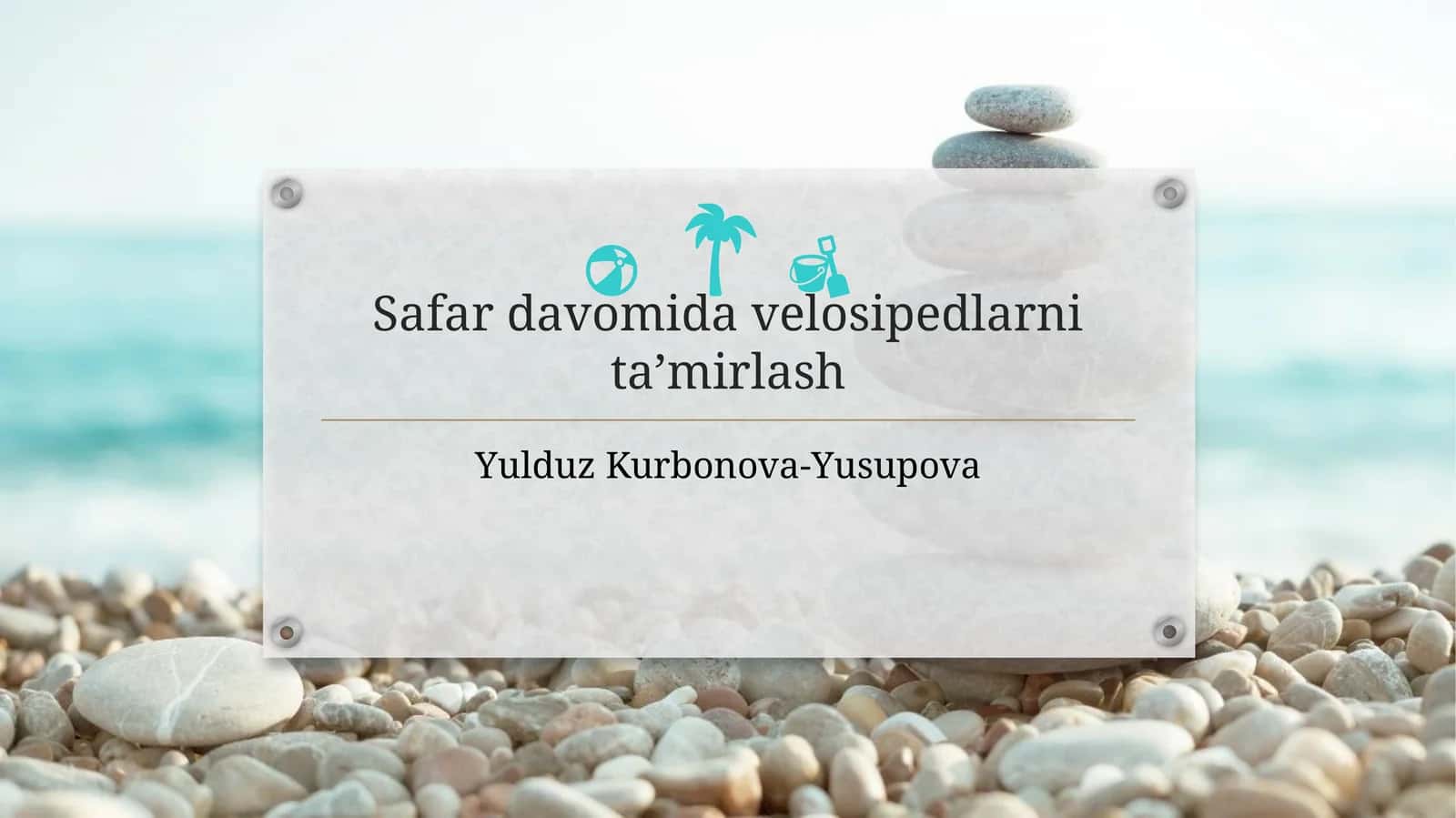 Safar davomida velosipedlarni ta’mirlash 1