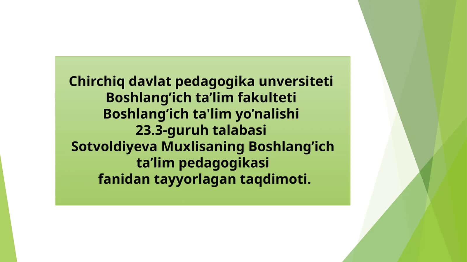 Boshlangʻich sinf oʻquvchilarining yutuqlarini ragʻbatlantirish metodikasi 1