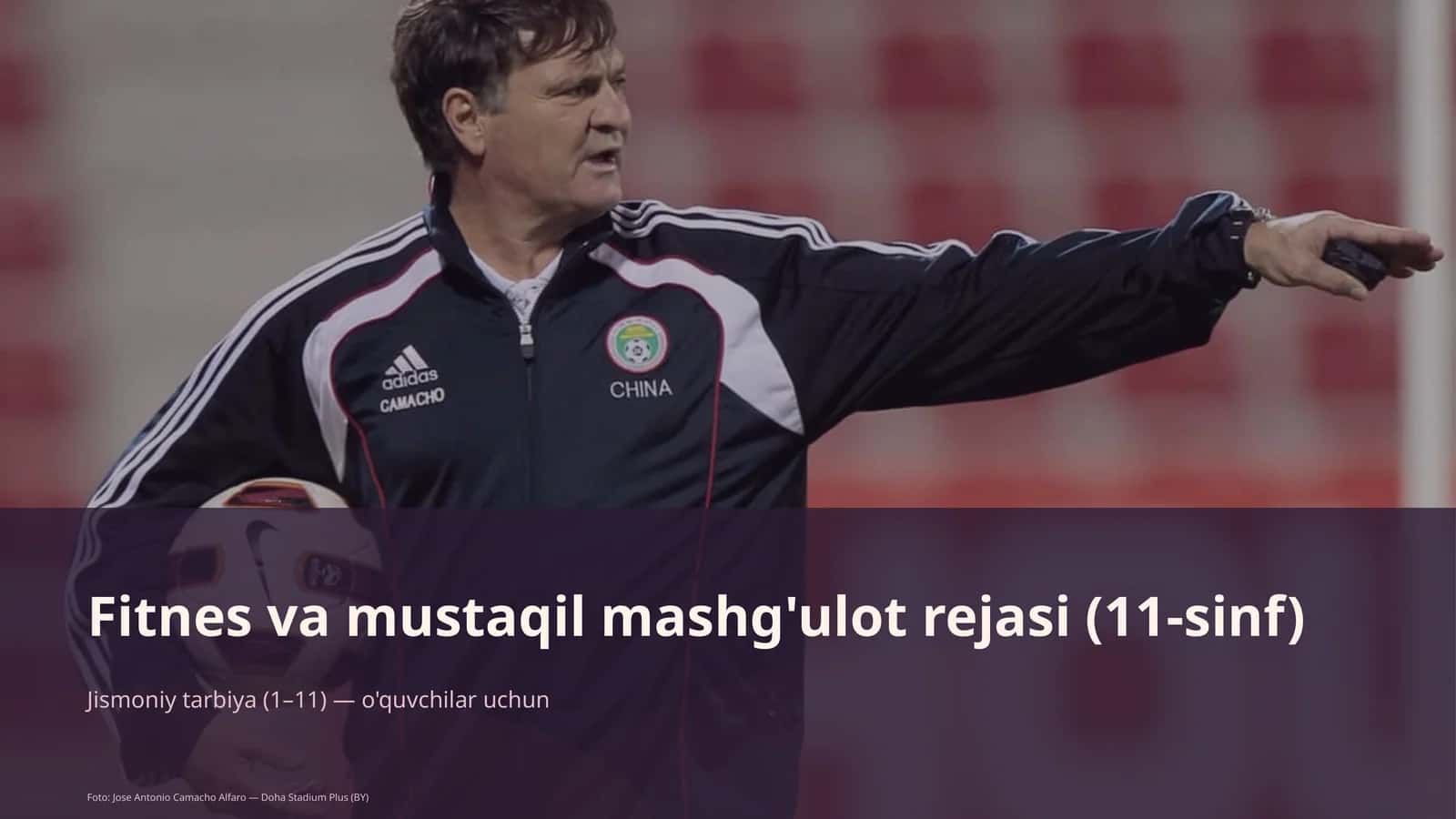 Fitnes va mustaqil mashg'ulot rejasi (11-sinf) 1