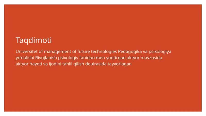 Sherali Jo'rayevning hayoti va ijodi 1