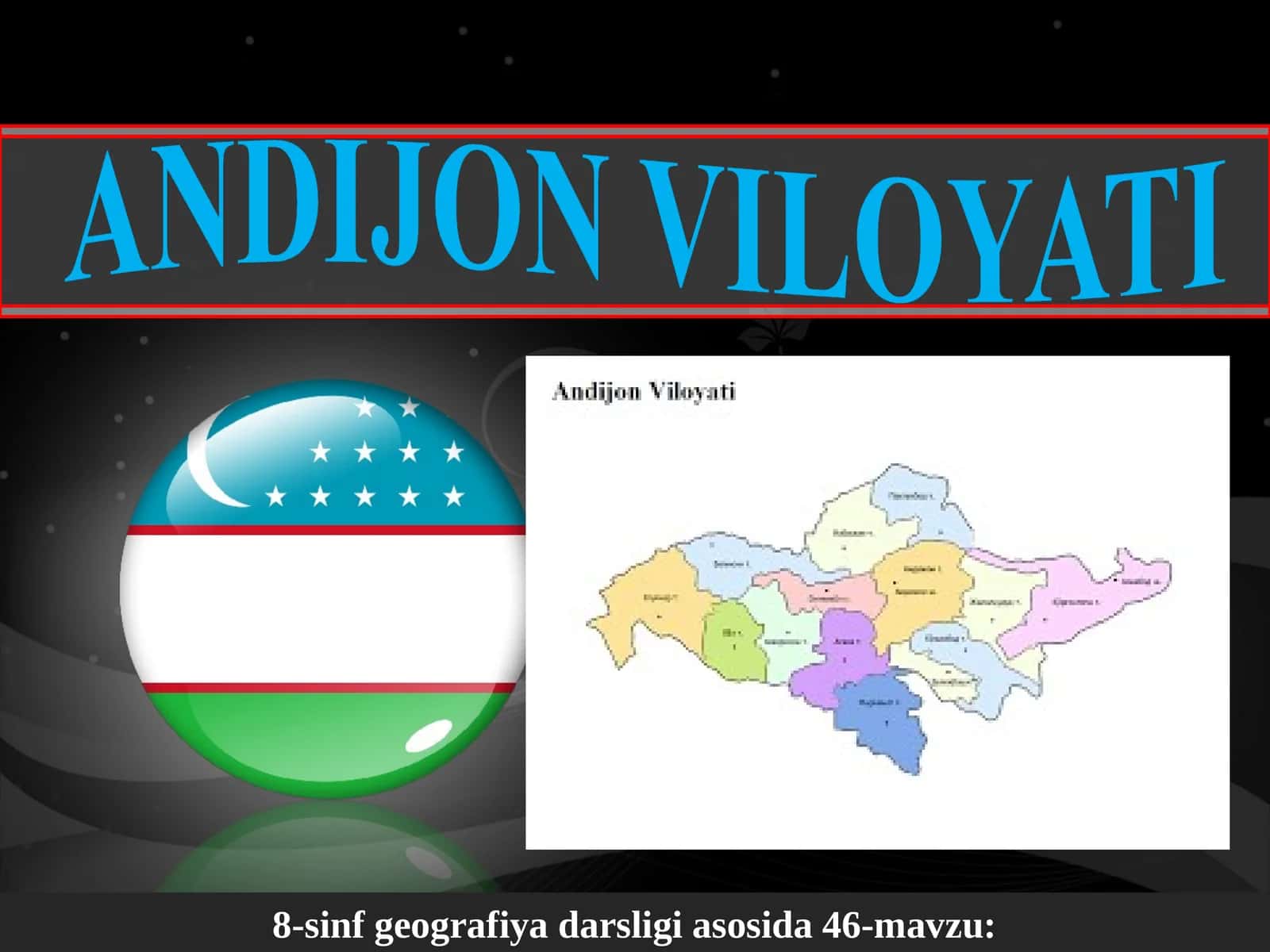 46-mavzu: Andijon viloyati 1