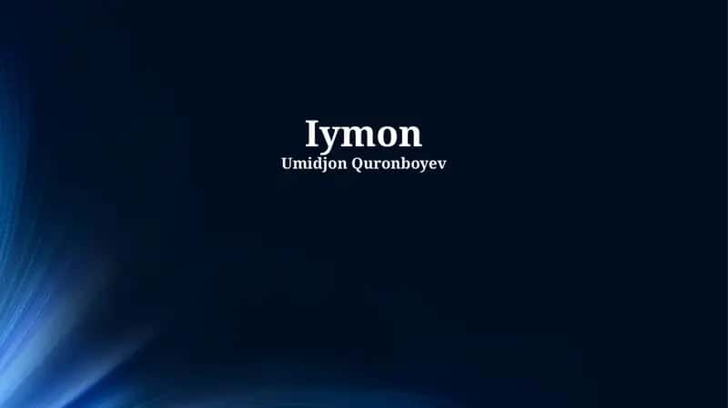 Iymon 1