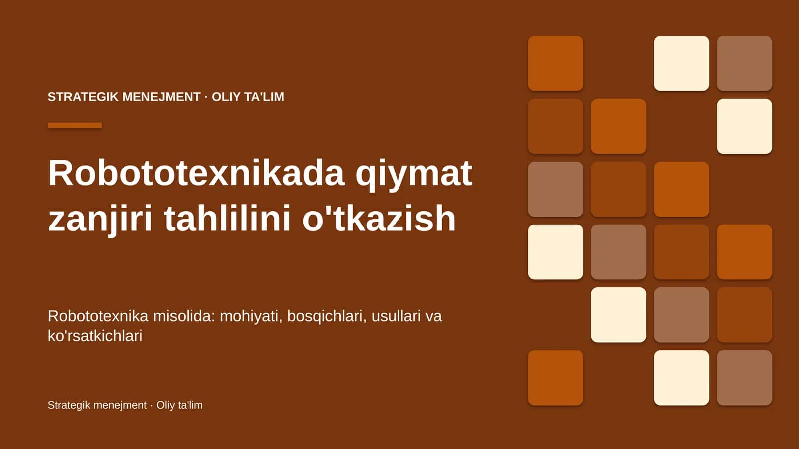 robototexnikada qiymat zanjiri tahlilini o'tkazish 4756 1