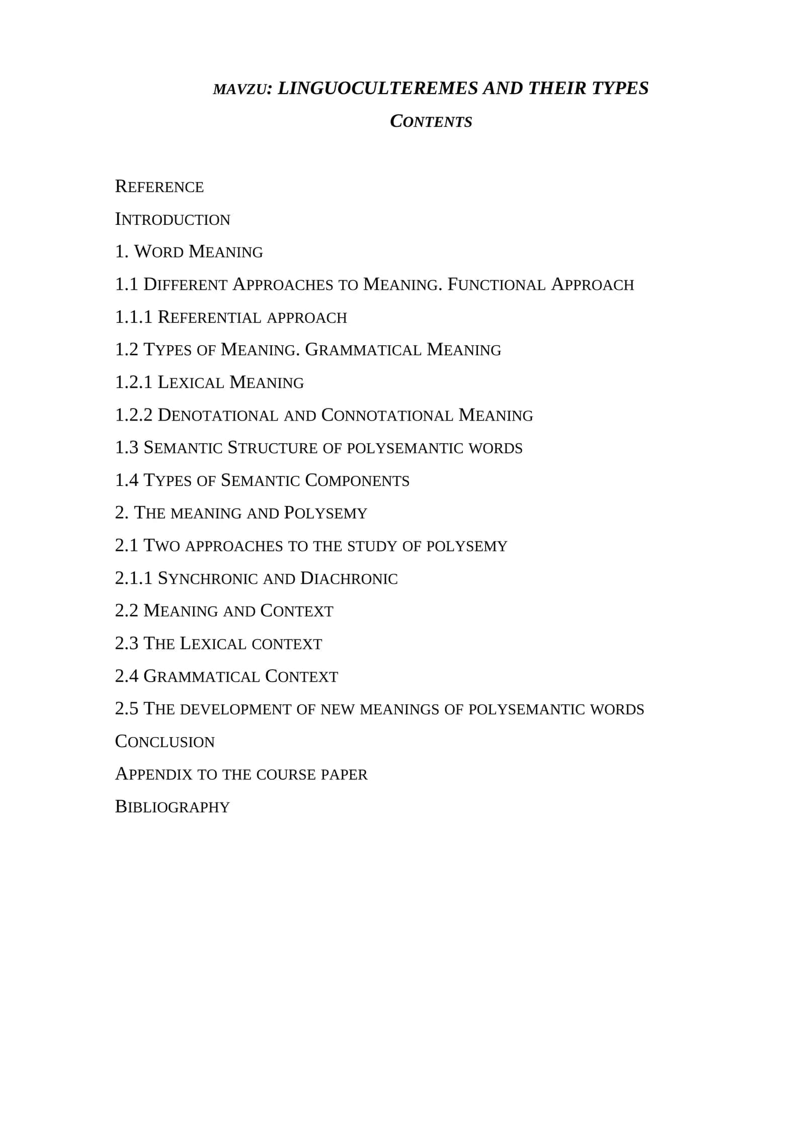 Linguocul teremes and their types 1