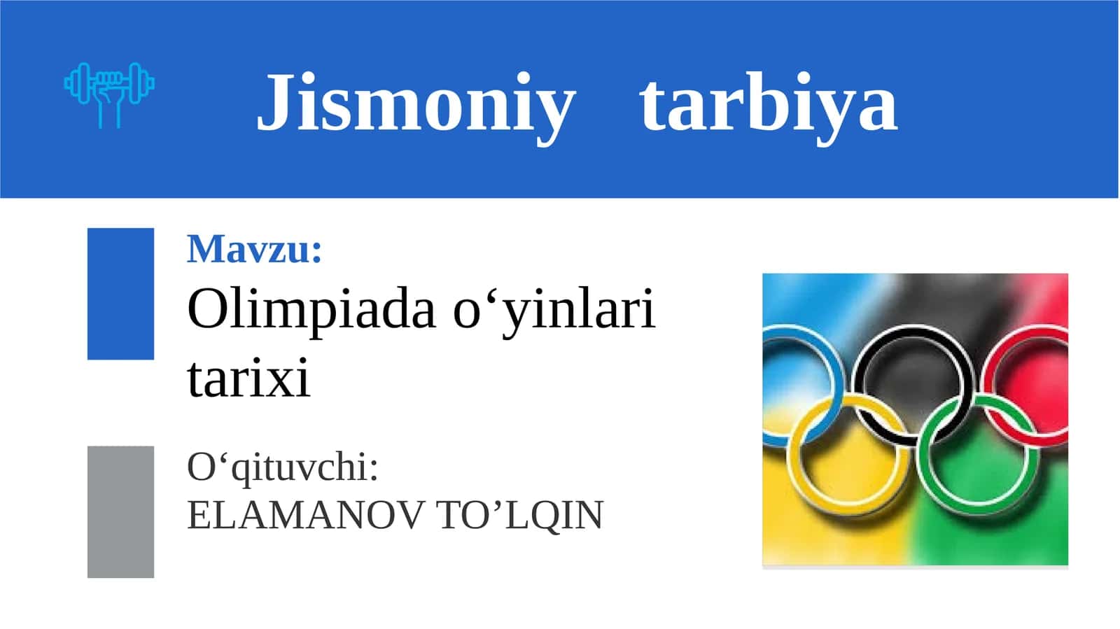 Olimpiadao‘yinlari tarixi 1