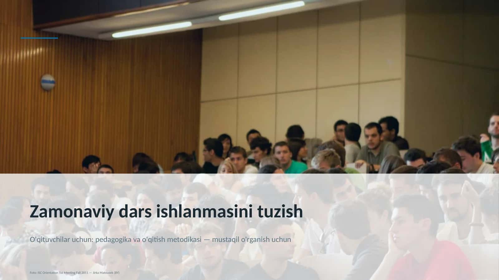 Zamonaviy dars ishlanmasini tuzish 1