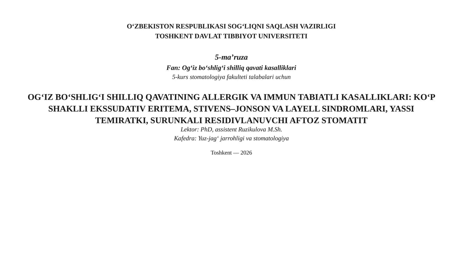 5-ma’ruza 1