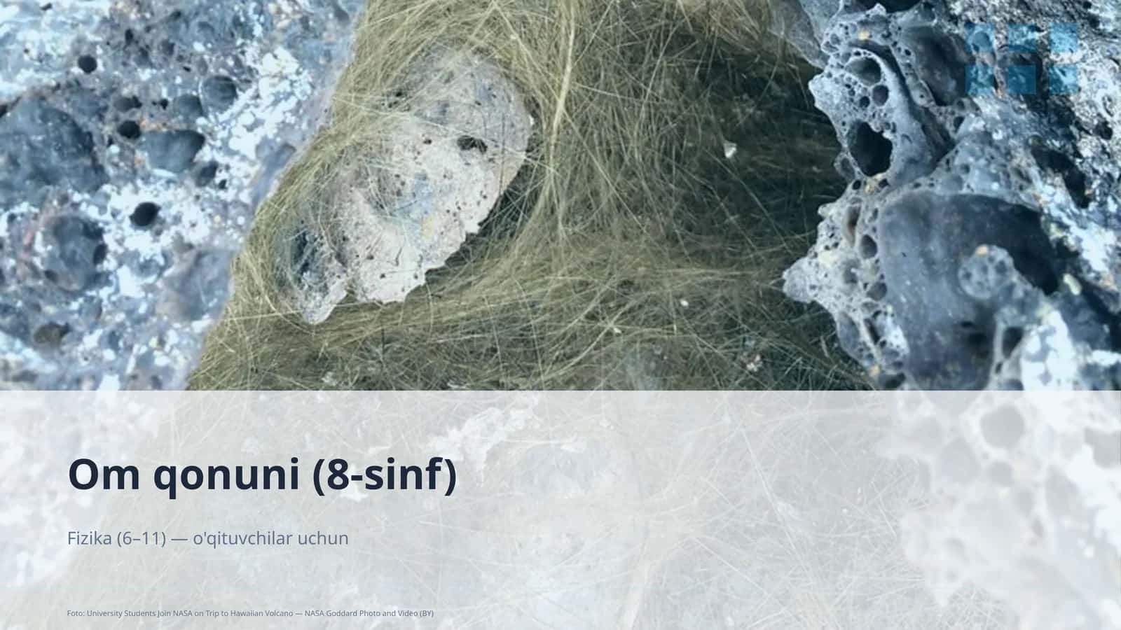 Om qonuni (8-sinf) 1