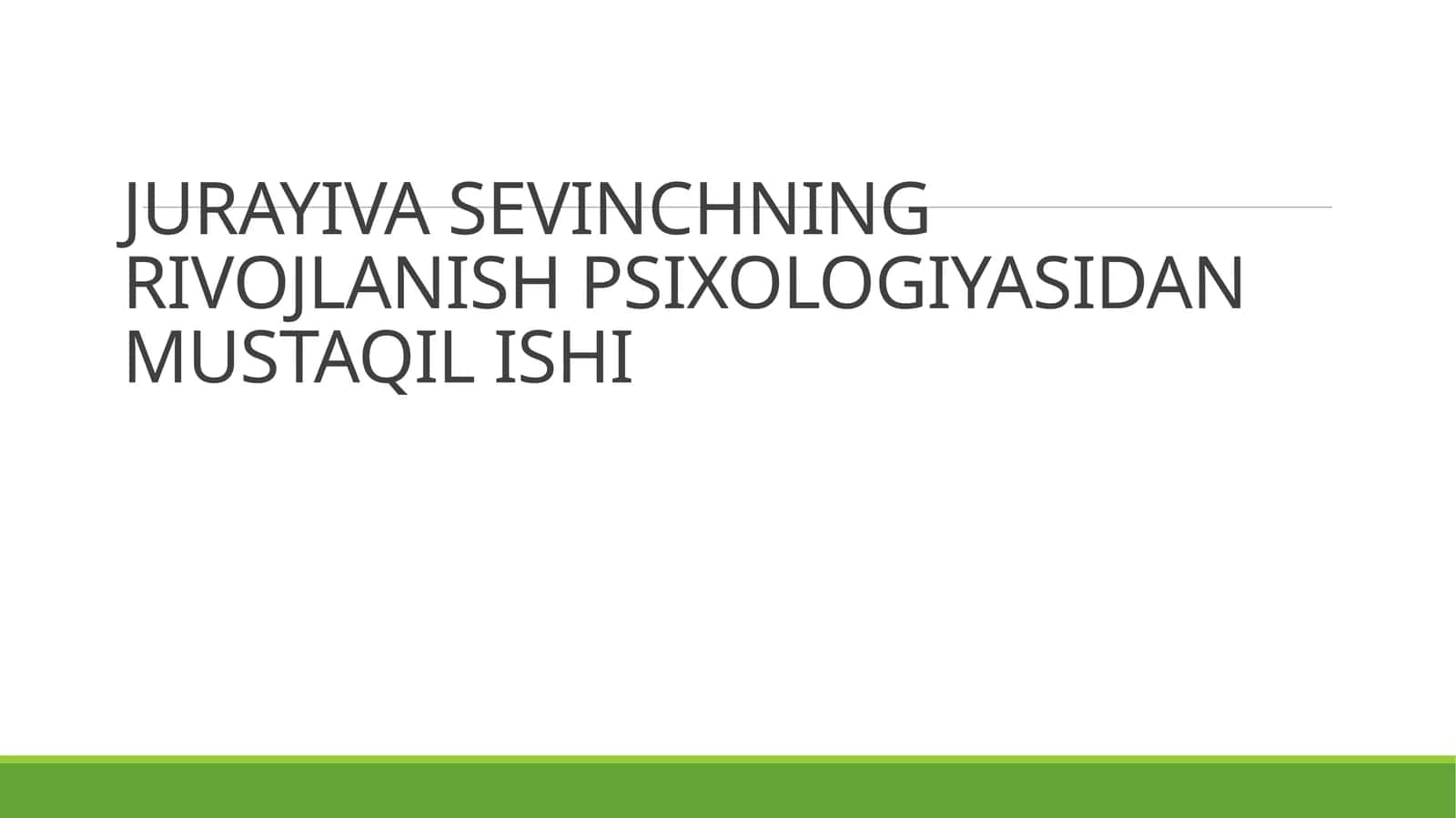 Etuklikning umumpsixologik tavsifnomasi 1