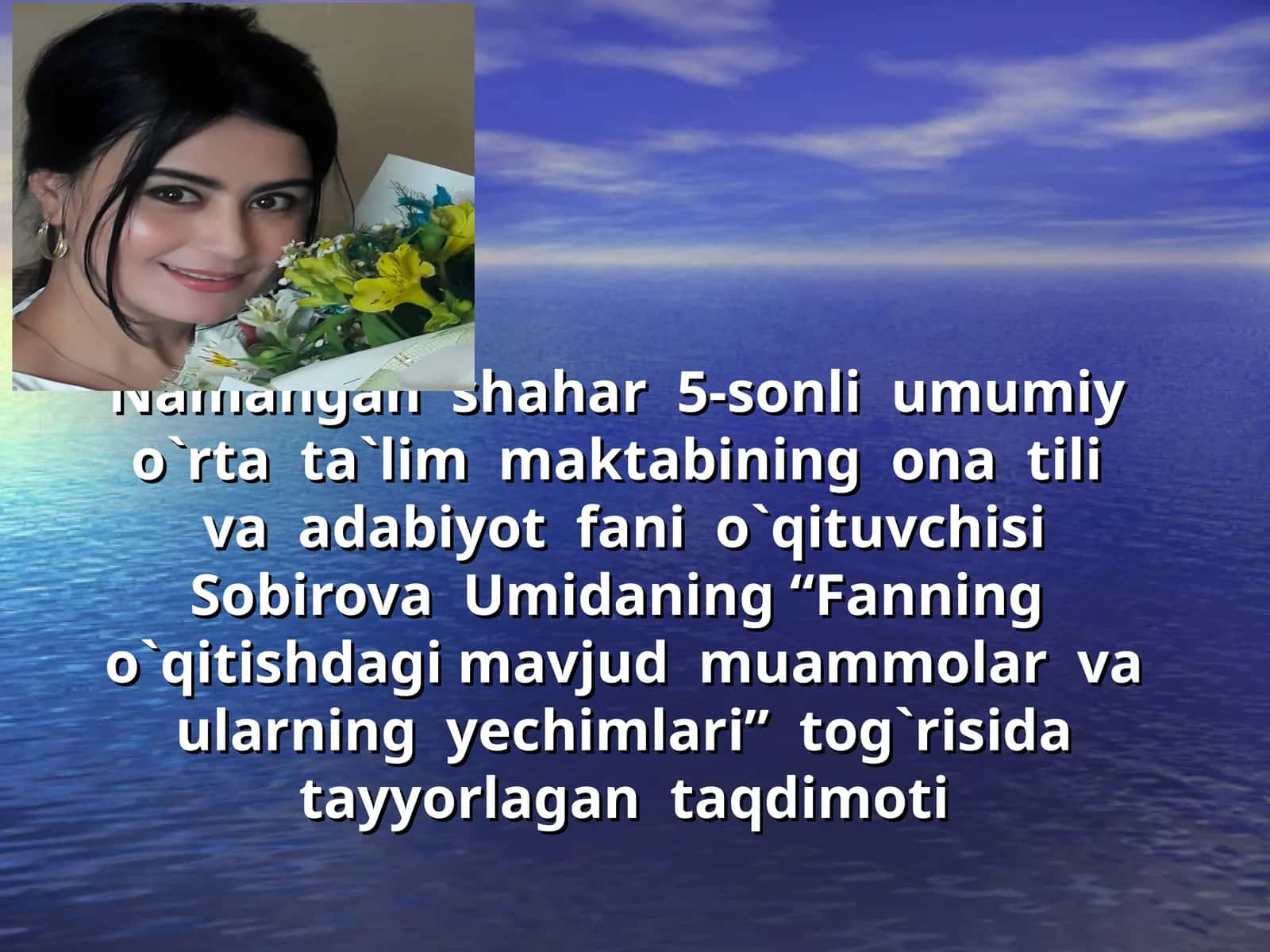 Fanning o`qitishdagi mavjud muammolar va ularning yechimlari 1