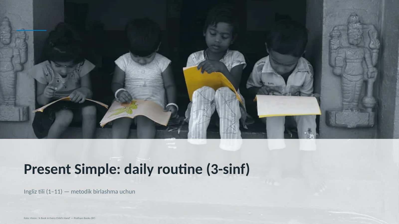 Present Simple: daily routine (3-sinf) 1