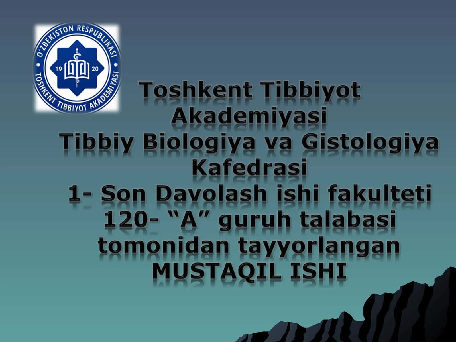 Suyak To'qimasi 1