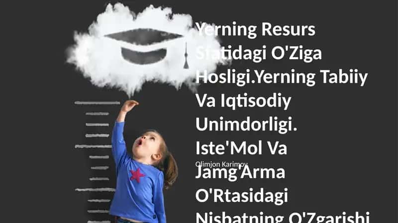 Yerning Resurs Sfatidagi O'Ziga Hosligi 1